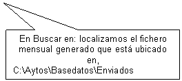 Llamada rectangular: En Buscar en: localizamos el fichero mensual generado que est� ubicado en,
C:\Aytos\Basedatos\Enviados

